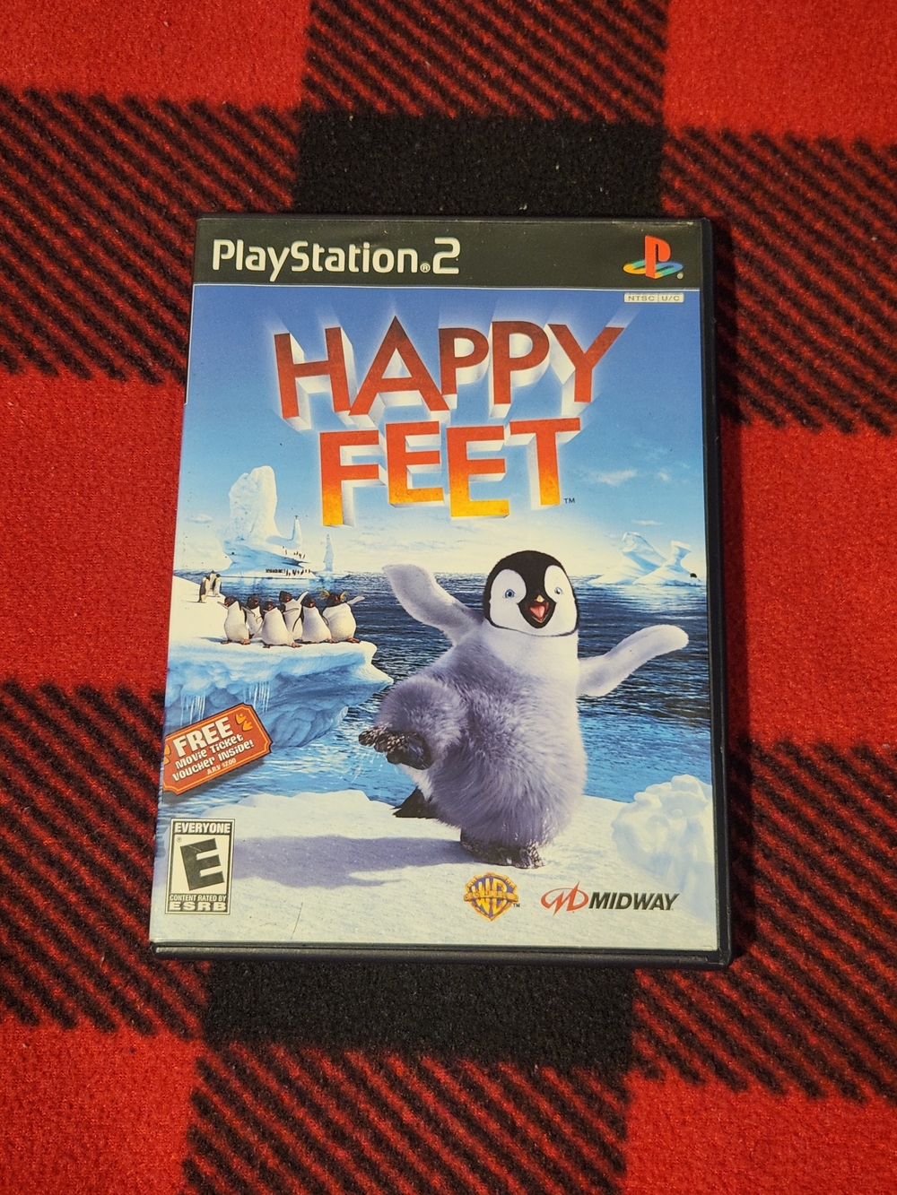 Happy Feet (Sony PlayStation 2, 2006) Disc And Case Only- No Manual